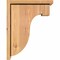 Ekena Millwork Del Monte Smooth Corbel w/Backplate, Western Red Cedar, 7 1/2"W x 14"D x 18"H COR08X14X18DEL01SWR - alternate 3